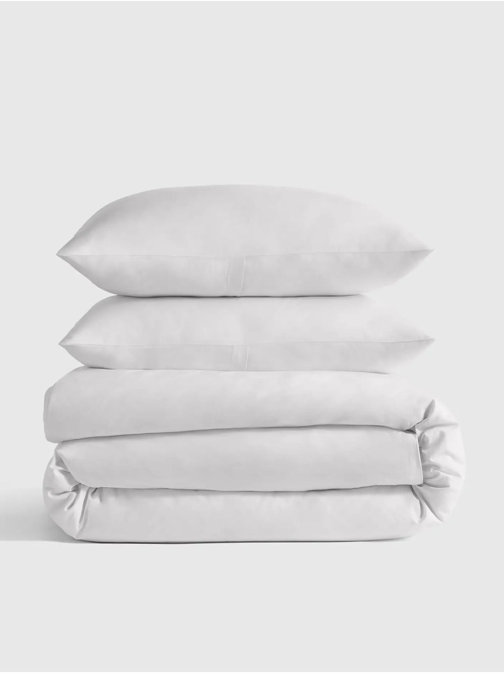 Quince Organic Crisp Percale Duvet Cover only - Picture 3 of 4